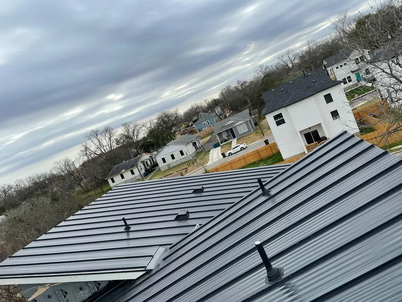 Standing seam metal roof panels with vents for Skylight Repair in Conemaugh